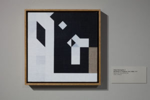 Chess Painting No. 2 (Duchamp vs. Crépeaux, Nice, 1925)32 x 32 cm | gesso on linen, oak frame | 2009